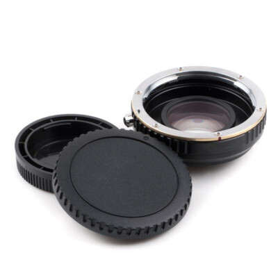 Lens Adapter Focal Reducer 0.7x Speedbooster for EF Lens to Micro 4/3 M43 Camera