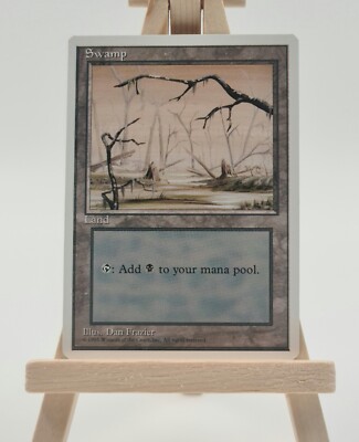 Swamp (M.1) (Fourth Edition (4ED) Magic Karte MTG englisch (Sumpf (M.1)