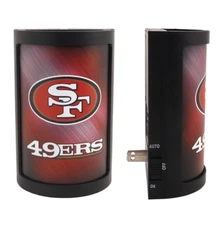 NFL San Francisco 49ers Motiglow Night Light 5" X 3.5" LED Light Plug In