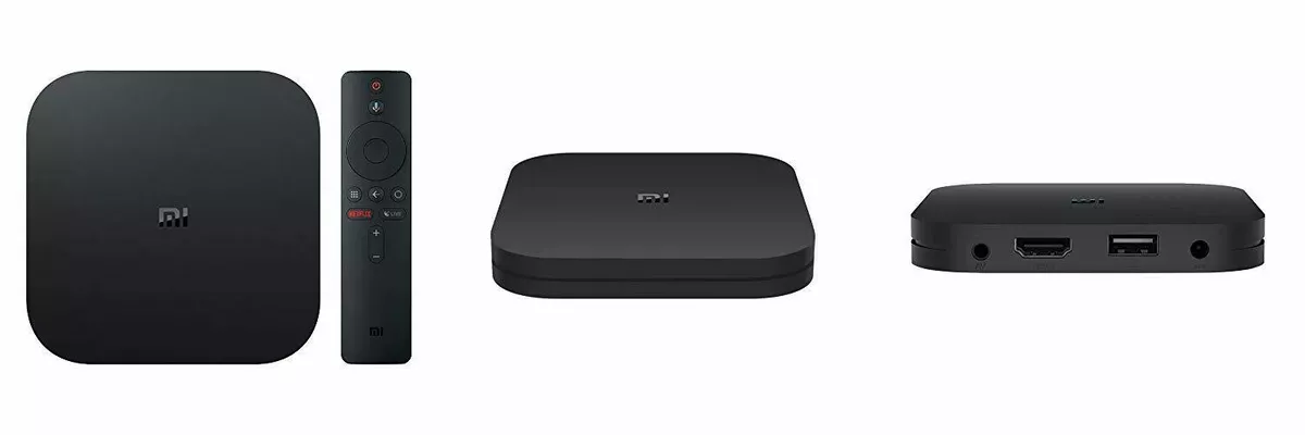 Xiaomi Mi Box S  4K HDR Android TV with Google Assistant Remote