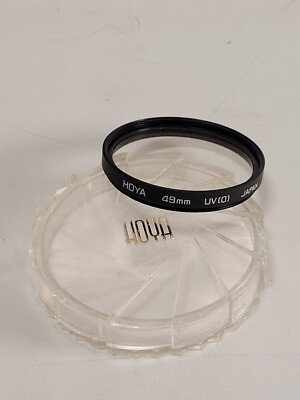 Hoya UV Filter Ultra-Hard Nano-Coated Stain-Resistant Optical Glass 49mm