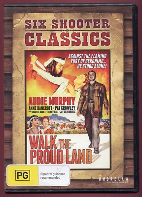 Walk The Proud Land (Six Shooter Classics) (DVD) Audie Murphy