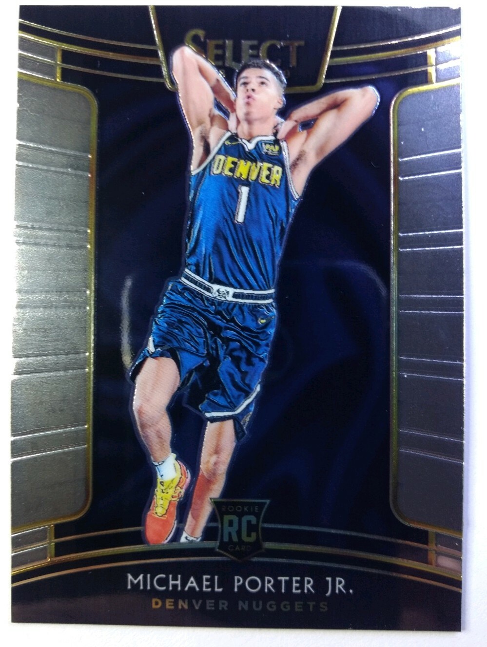 2018-19 Panini Select Concourse Michael Porter Jr. Rookie RC #37, Denver Nuggets