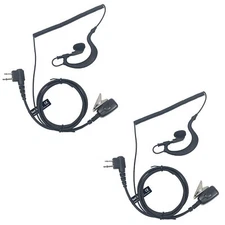 2-Pin Headset Earpiece Mic PTT for Motorola Radio Walkie Talkie 1410/CLS1110 (2)