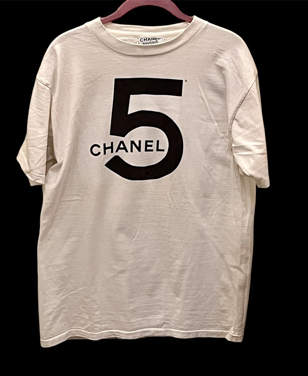 Vintage Chanel 5 tee shirt Collectors piece