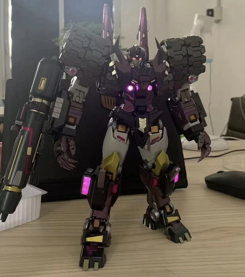 In Stock New Transforms Metal Club MuscleBear QS02 DJD Tarn Action Figure Robot - Image 4 of 4