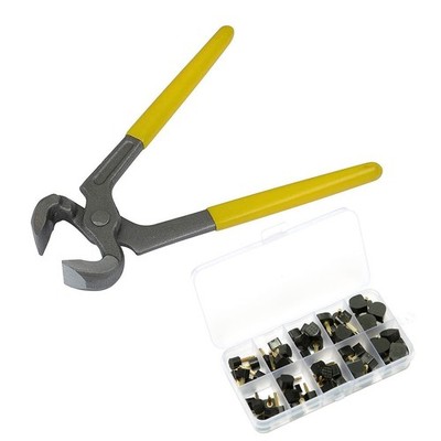 6'' Heel Caps Remove Plier and 30 Pairs High Heel Replacement Tips (5 Differen...