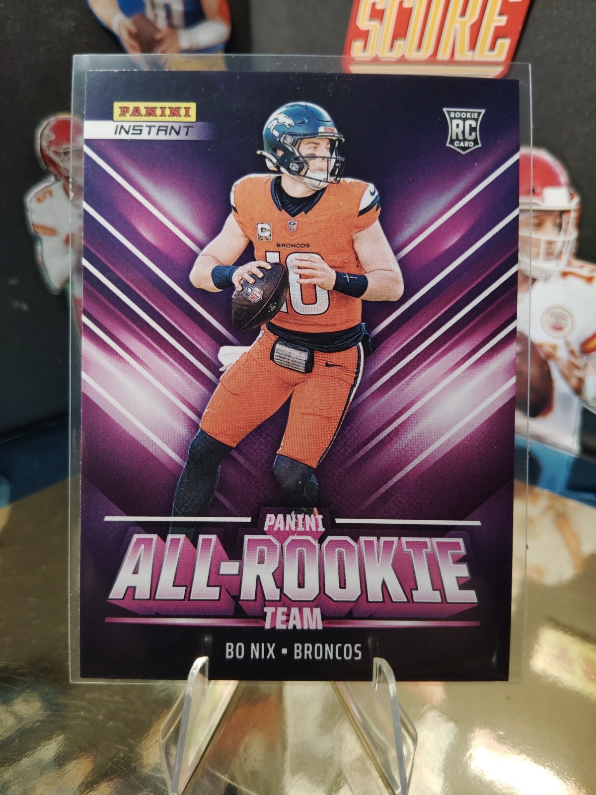 Bo Nix Panini Instant NFL All-Rookie Team #PART2 Base