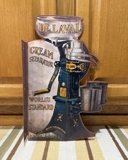 De Laval Flange Sign Cream Separator Farm Kitchen Vintage Style Wall Decor