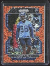 Monty Rice #420 Disco Rookie RC 2021 Panini Prizm *HOT*