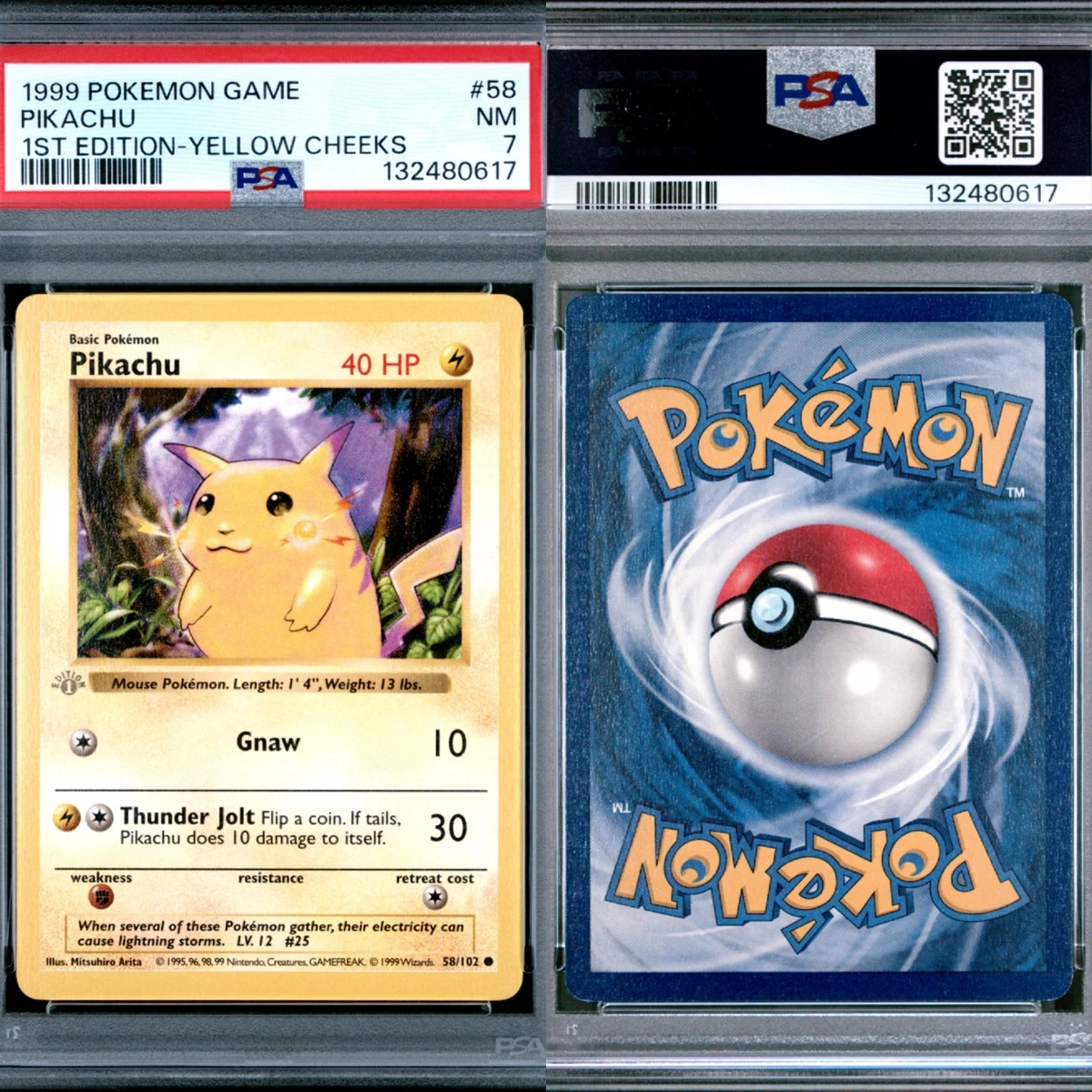 Mew Pokémon TCG Base Set Individual Collectible Card Game Cards