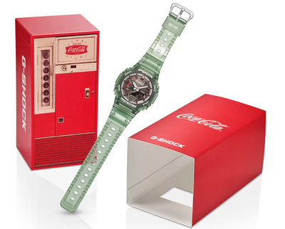 G-SHOCK Coca-Cola 140周年限定 GA2100CC3AJR Casio G-Shock GA-2100CC-3AJ Coca-Cola 140th Anniversary Limited