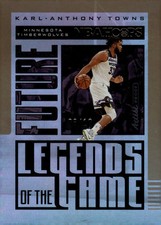 2020-21 Hoops Future Legends of the Game Proof Gold #19 Karl-Anthony Towns /10