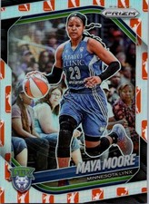 2025 MAYA MOORE PANINI PRIZM WNBA #135 LOGO SP CARD MINNESOTA LYNX UCONN HOF