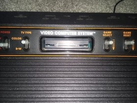 Atari 2600 Console Set With 4 in Box Games Tested and Working See Pics