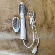 T3 AireBrush Duo Smoothing Volumizing Hair Dryer Tool w/ 2 Attachments Used Once