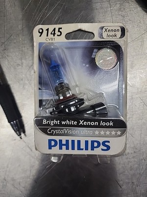 Phillips 9145 CVB1 Crystal Vision Ultra Halogen Fog Light Bulb
