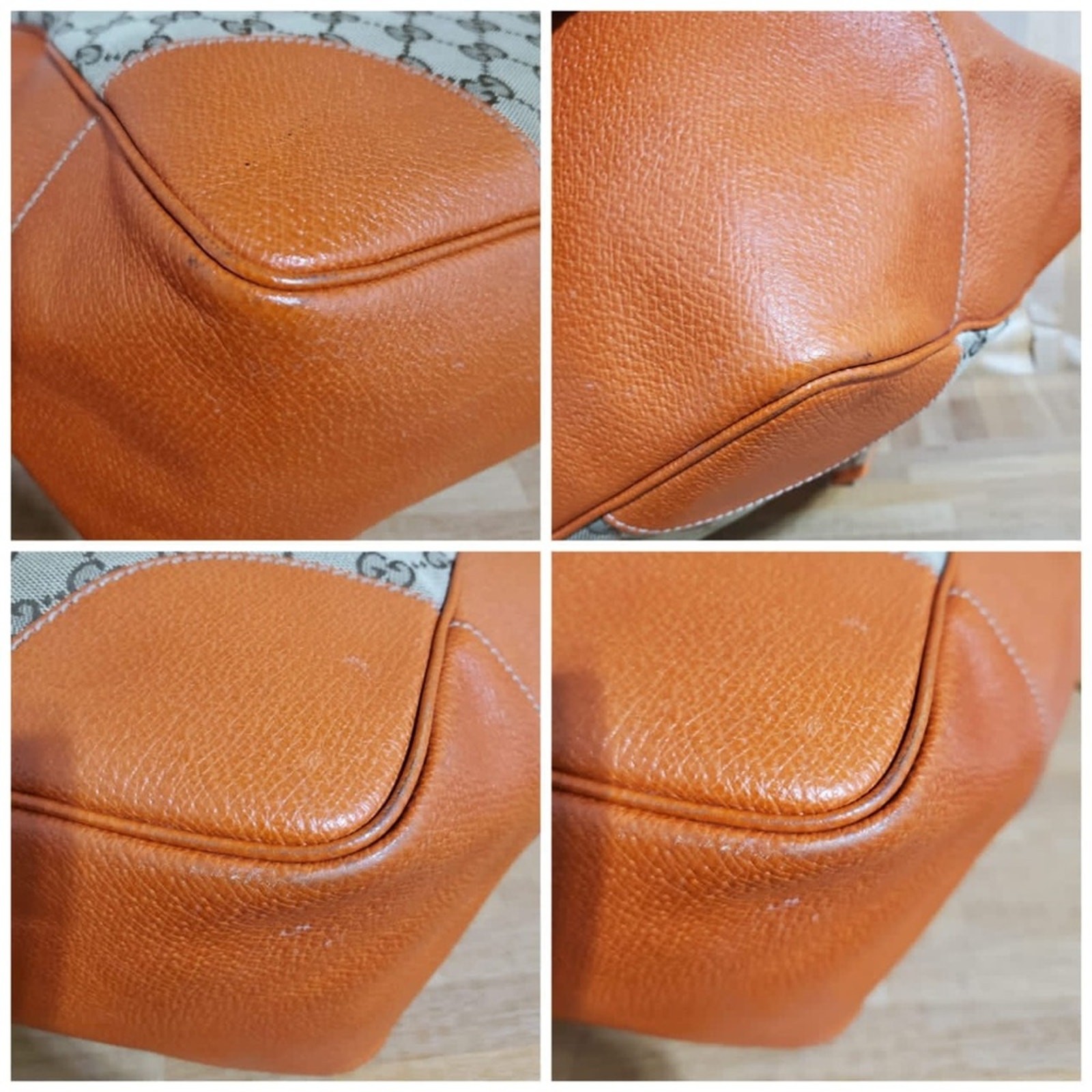 Authentic GUCCI Monogram Medium Bree Zippered Sho… - image 11