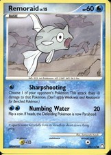 Remoraid 95/123 Common DP Mysterious Treasures Pokemon