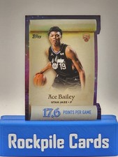 2025-26 Topps Holiday - Making the Nice List Ace Bailey #ML-5 (RC)