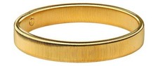 David Van Hagen Mens Gold Plated Shirt Armband - Gold