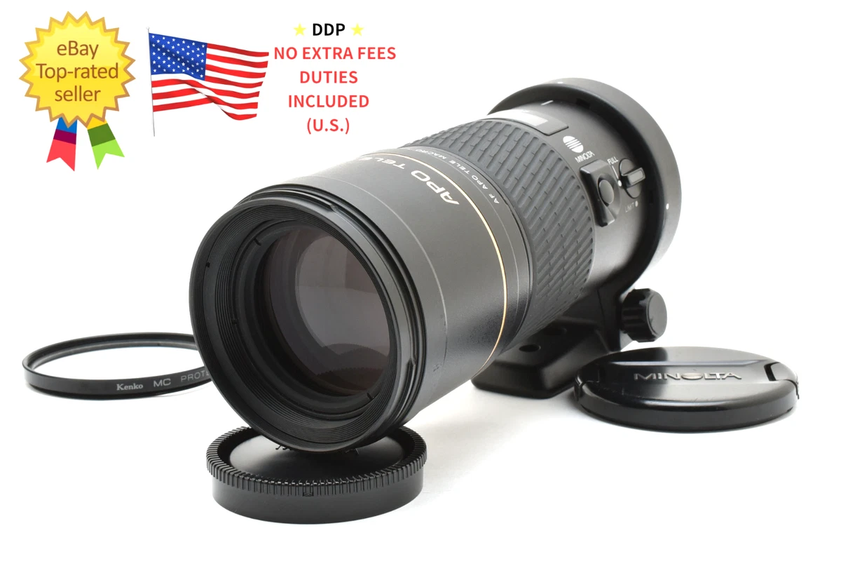 Minolta Macro/Close Up Camera Lenses 200mm Focal for sale | eBay