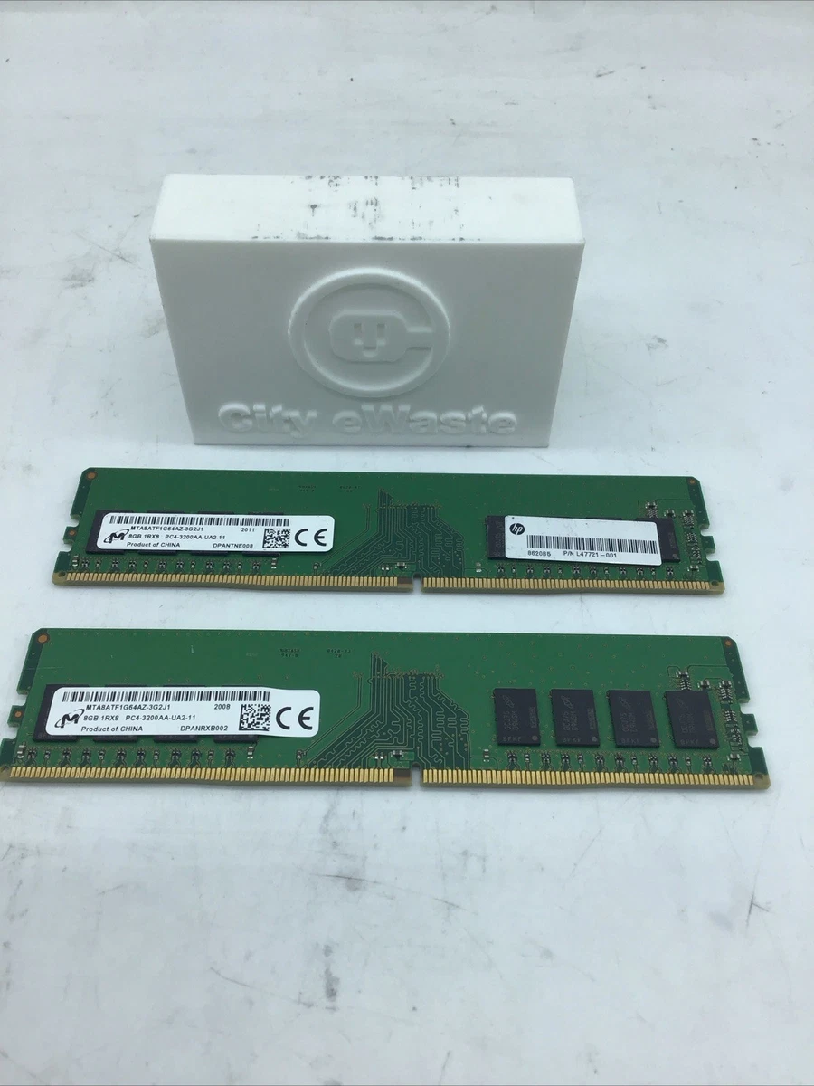 Micron DDR4 SDRAM 8 GB Capacity per Module DIMM Computer Memory