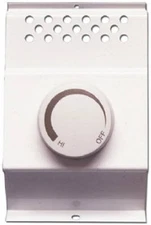 Cadet 08734 Double Pole Built In Baseboard Thermostat - White