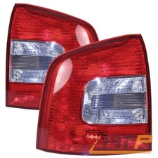 2x HECKLEUCHTE RÜCKLEUCHTE RÜCKLICHT AUßEN LINKS+RECHTS SET FÜR SKODA OCTAVIA 1Z