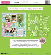 Bella Blvd Love Grows Here Cut-Outs-Home Sweet Home