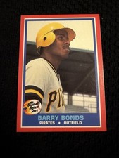 1987 Fleer Barry Bonds Baseballs Hottest Stars ROOKIE  Card #5 . rookie card picture