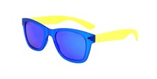 Police Sunglasses SK039 Semi matt transp.blue 47/19/140 KIDS