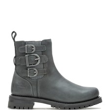 Harley-Davidson Beasley 6" Strap D87278 Womens Black Casual Dress Boots