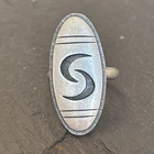 Hopi Guild Signed Sterling Silver Friendship Vintage Ring Size 6.5