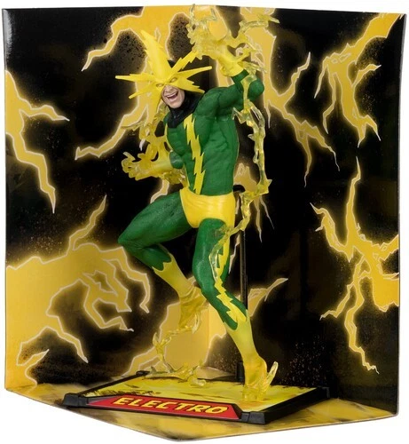 McFarlane Toys - Marvel - Electro 1:10 Collectible (Joe Fixit #5) [New Toy] Vi