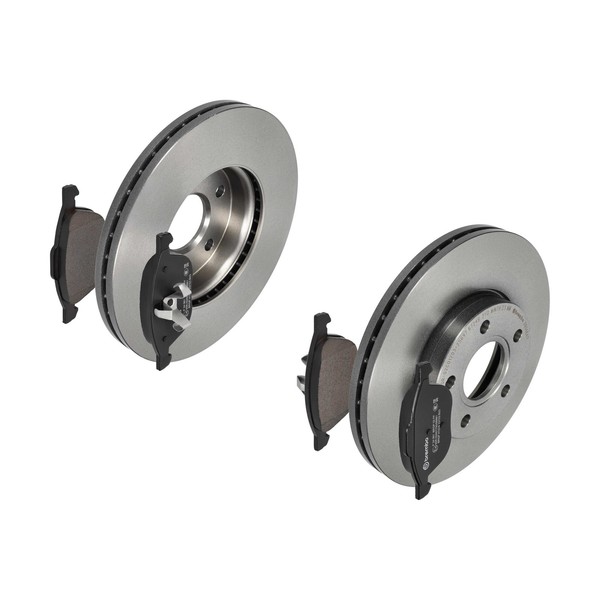 Brembo Bremsscheiben Ø278Mm + BremsbelÄGe Vorne FÜR Ford Focus C-MAX 100 Focus-image