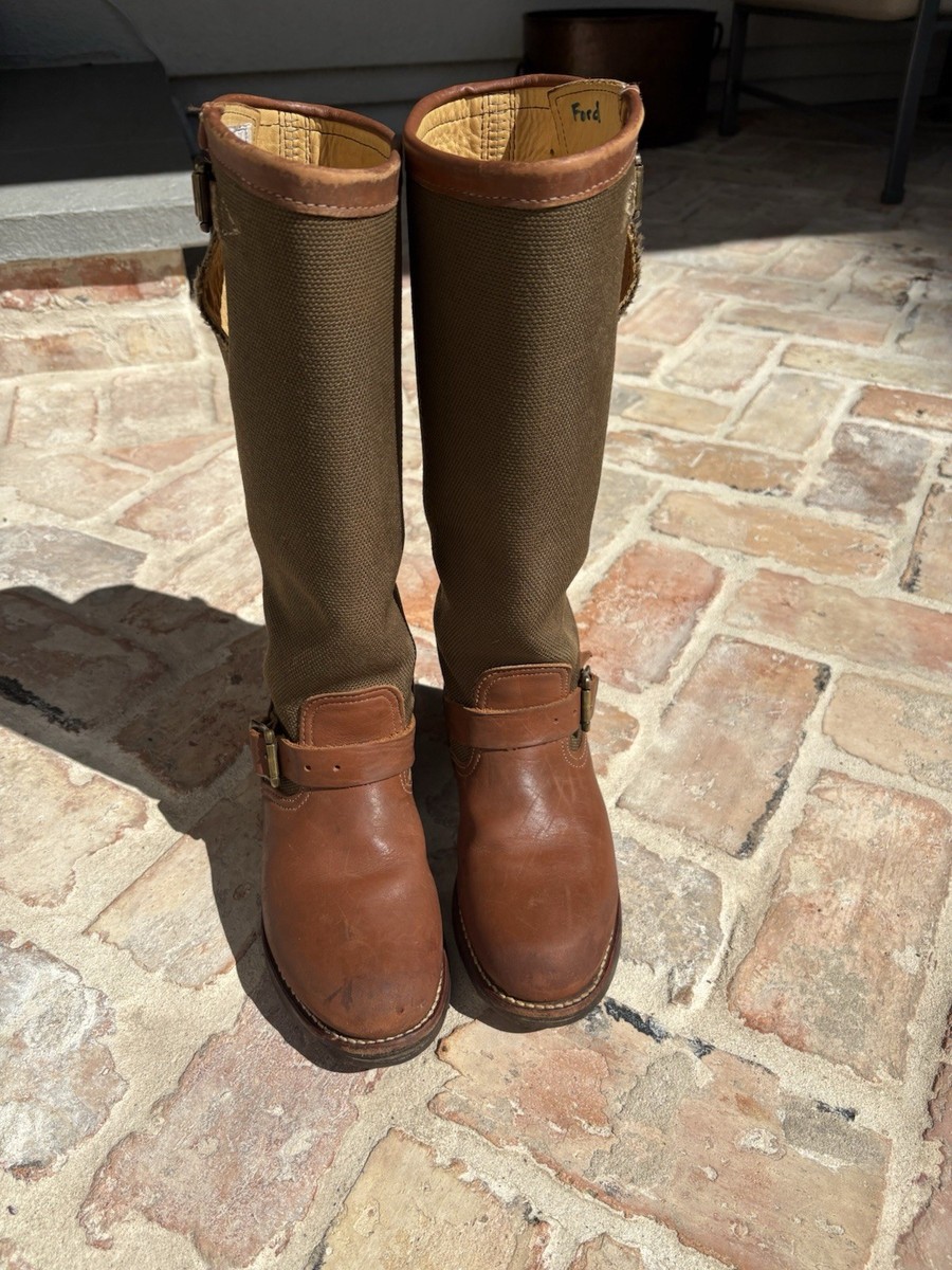 Chippewa Snake Proof Boot Womens Mens Sz M EXCELLENT Snakeproof Hunting