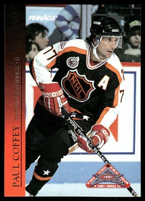#43 Paul Coffey 1993-94 Score Pinnacle All-Stars U.S.
