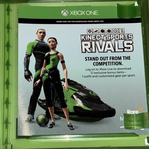 Kinect Sports Rivals Xbox One Video Game Microsoft Complete EUC - Picture 5 of 6