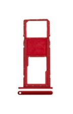 SIM Card Tray Replacement for Samsung Galaxy A01 A015 - Red