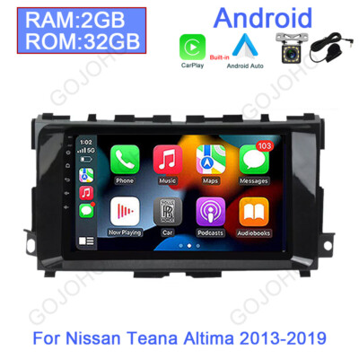 CarPlay Android 13 Car Stereo Radio GPS Navi For 2013-2018 Nissan Teana Altima