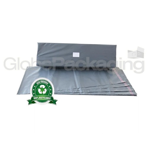 20xBORSE POSTALI LUNGHE GRIGIE 300x900mm - 12x35" - Foto 2 di 5