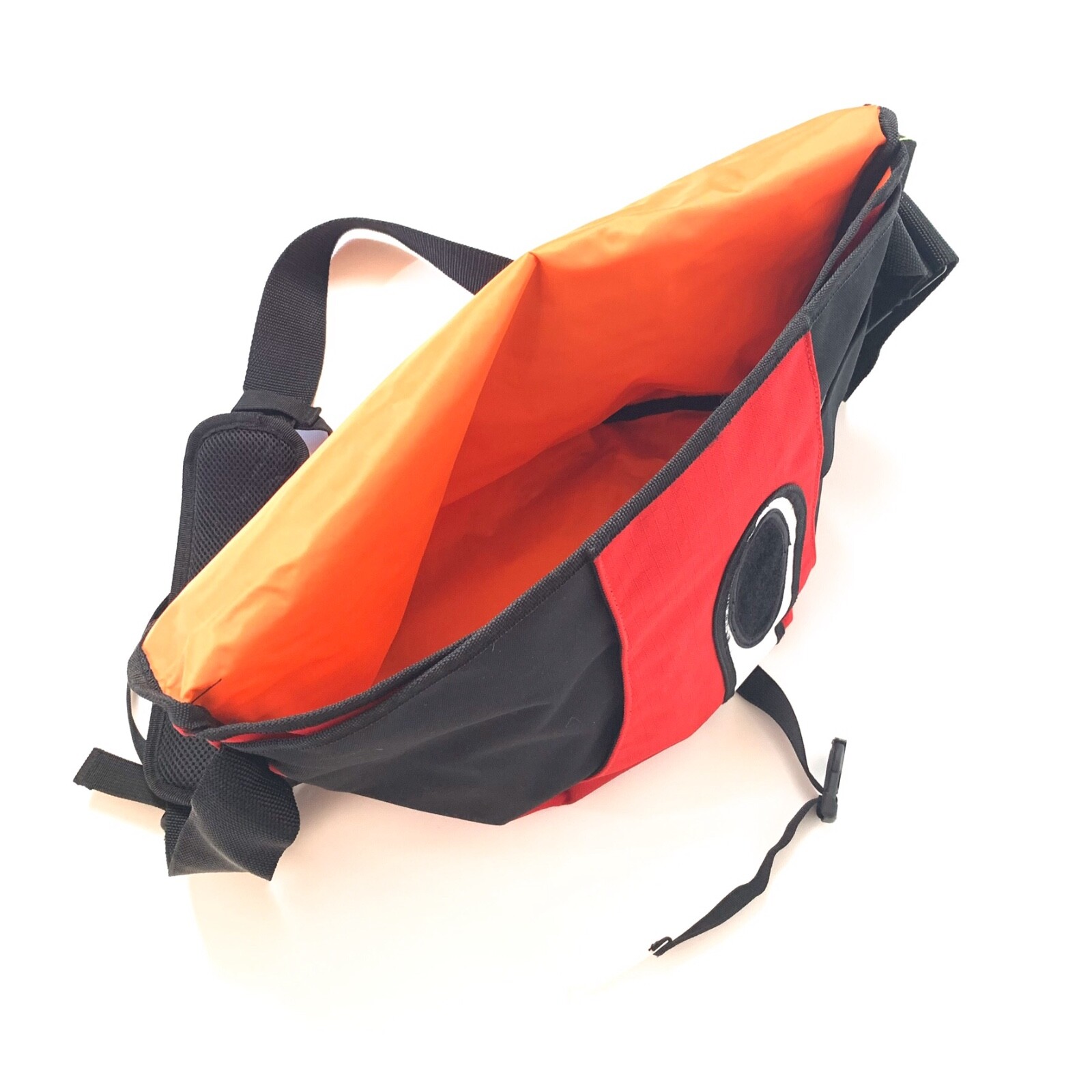 Ampac Messenger Bag With Adjustable Straps New Red eBay