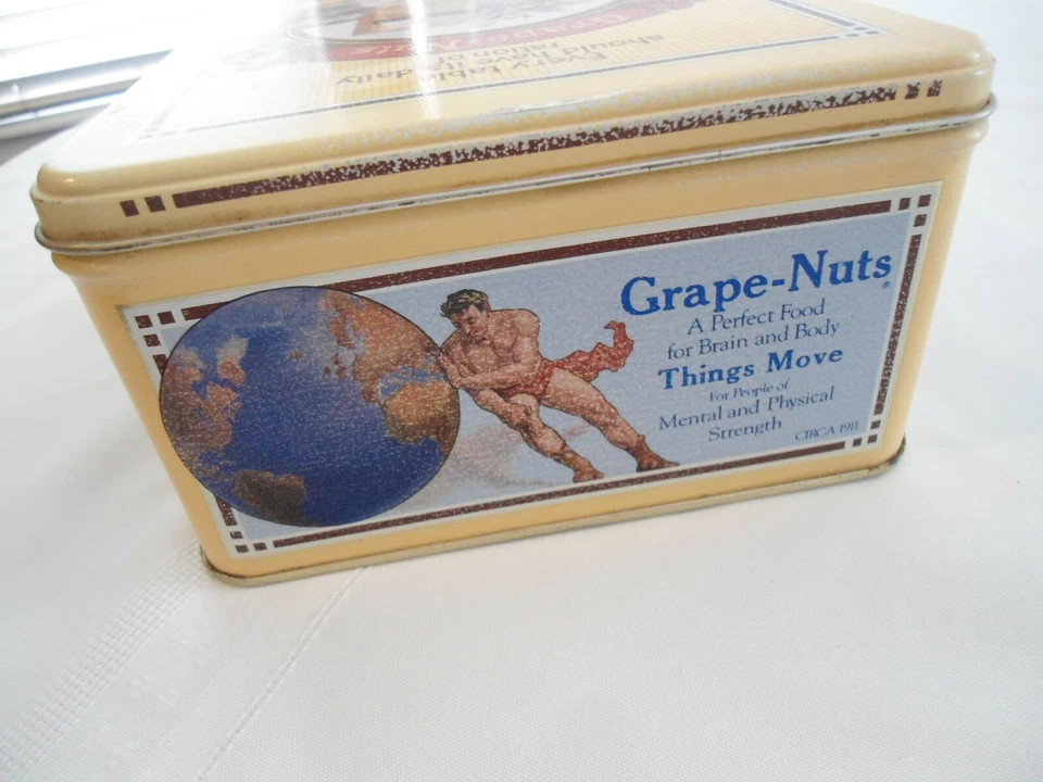 Post Grape Nuts Cereal Replica of CIRCA 1910-1920 Advertising Tin - Image 3 of 3