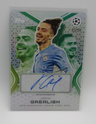 78/99 デケテラーレTopps Jack Grealish - Platinum Curated Set - AC