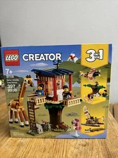 LEGO Creator 3 in 1 Safari Wildlife Tree House 31116 (Damaged Box)