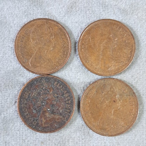 Queen Elizabeth II, GB Half Penny Decimal Coins x32, 1971 to 1982, Circulated - Picture 5 of 18