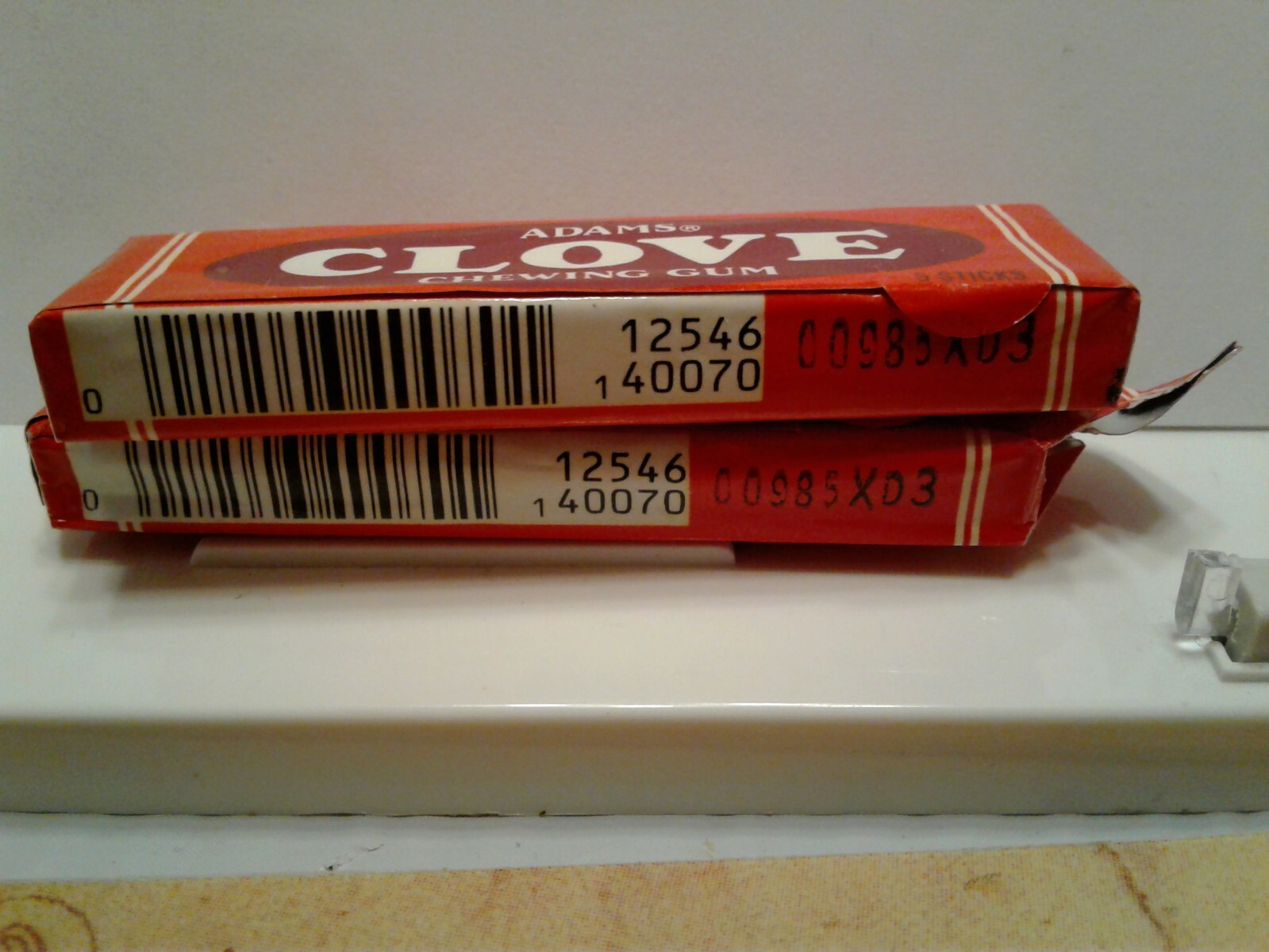 Two Vtg 1995 Mexic Chewing Gum WrappersFull Packs Adams Clove eBay