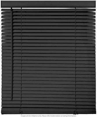 Window Mini Blinds - 1'' Mini Blinds - White, Black, Beige - 20'' - 44'' Wide!