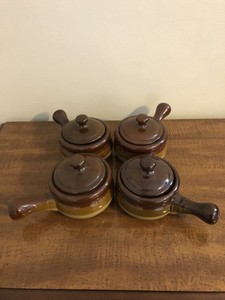 Ceramic crocks with lids